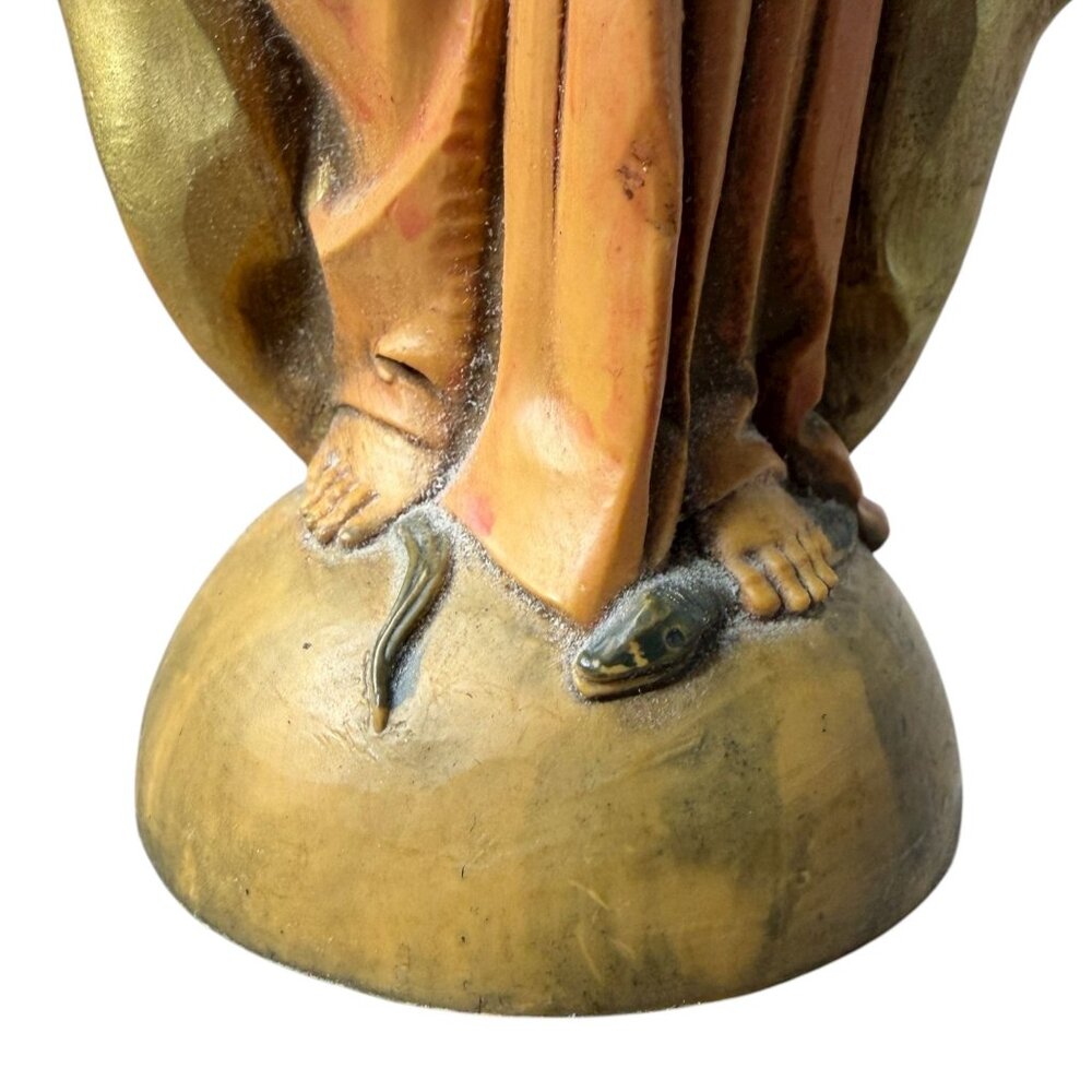 Fontanini Our Lady of Grace Figurine 1985 Depose Italy 651 Virgin Mary Statue VT - Picture 5 of 8